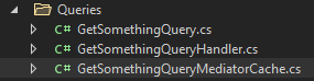 Nice neat Query/Handler/CacheConfig file structure